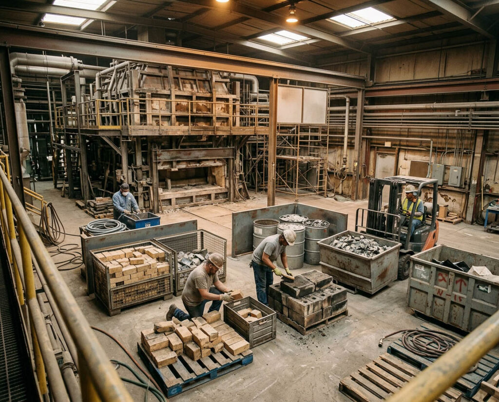 Why Material Segregation During Furnace Rebuilds Matters More Than Most Plants Realize